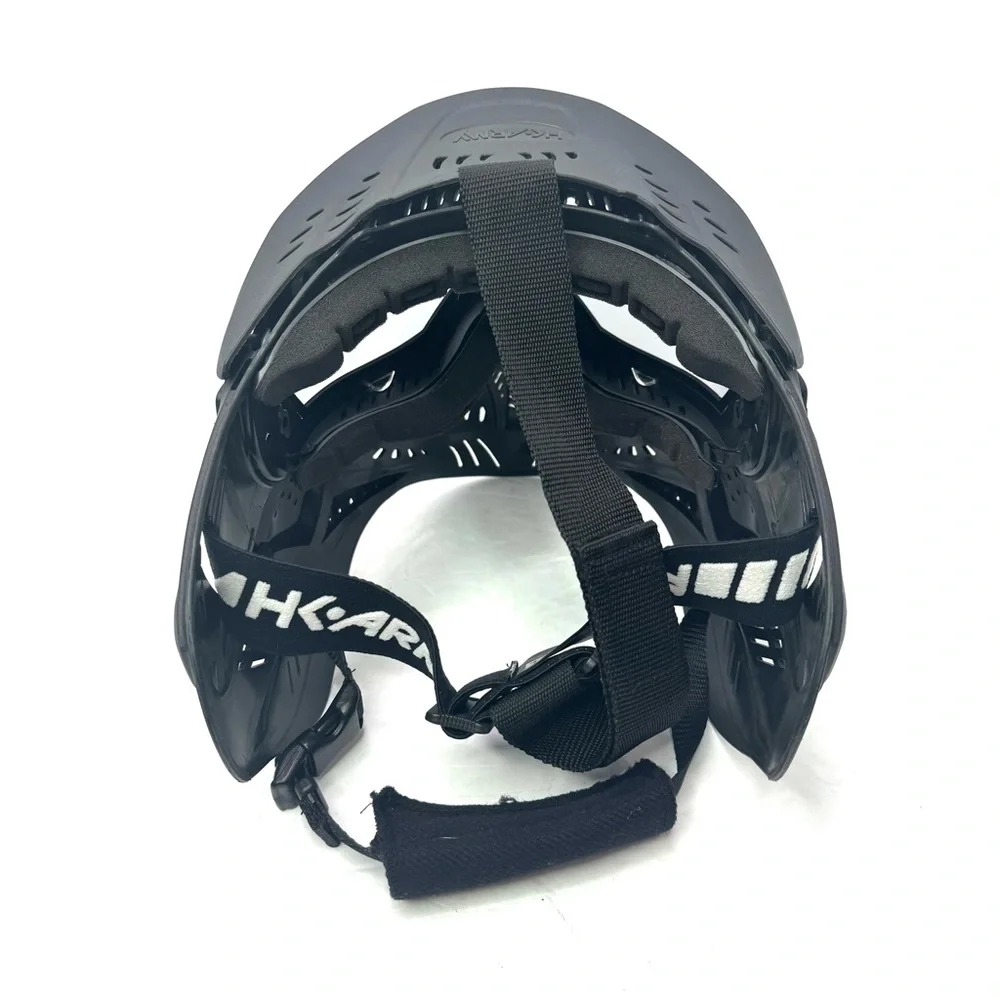 HSTL Goggle Paintball Airsoft Mask with Anti Fog Thermal Lens (Black/Clear Lens)